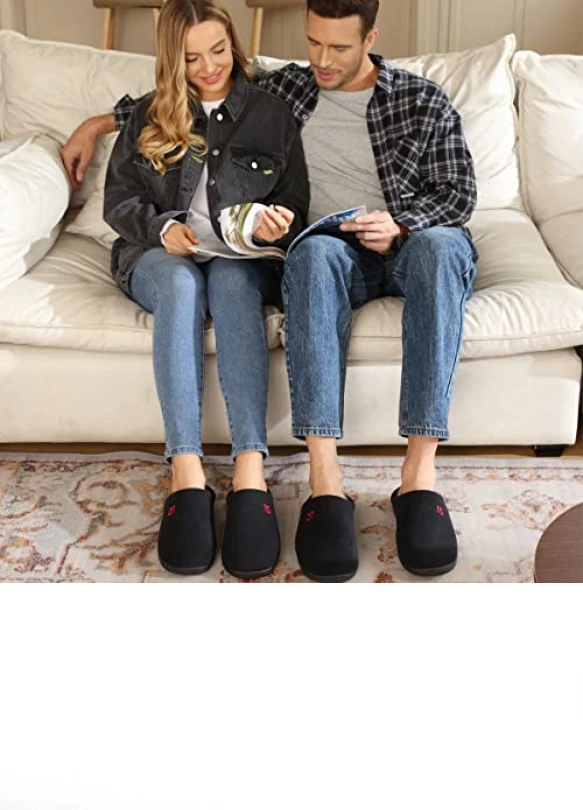 1_Zapatillas Unisex WateLves Invierno con Memory Foam y antideslizante.