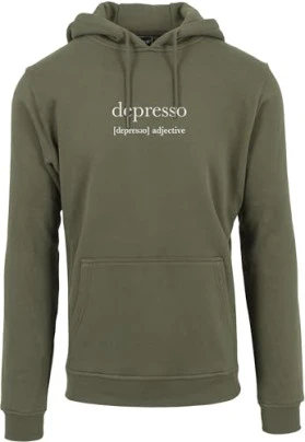 Sudadera con capucha Mister Tee Depresso para hombre