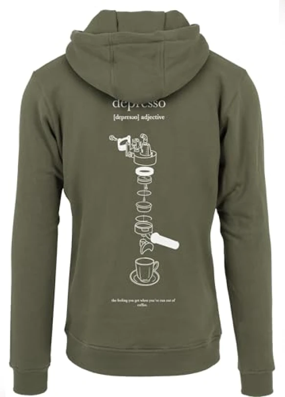 1_Sudadera con capucha Mister Tee Depresso para hombre