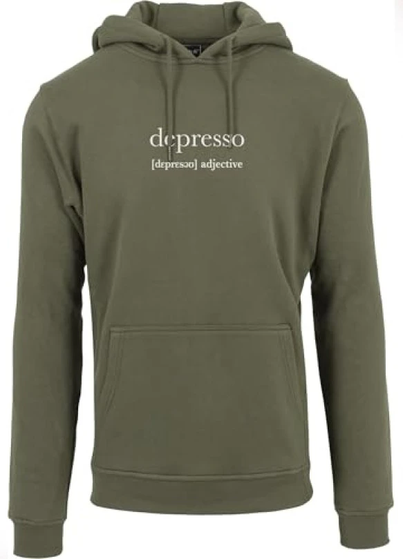main_image_Sudadera con capucha Mister Tee Depresso para hombre