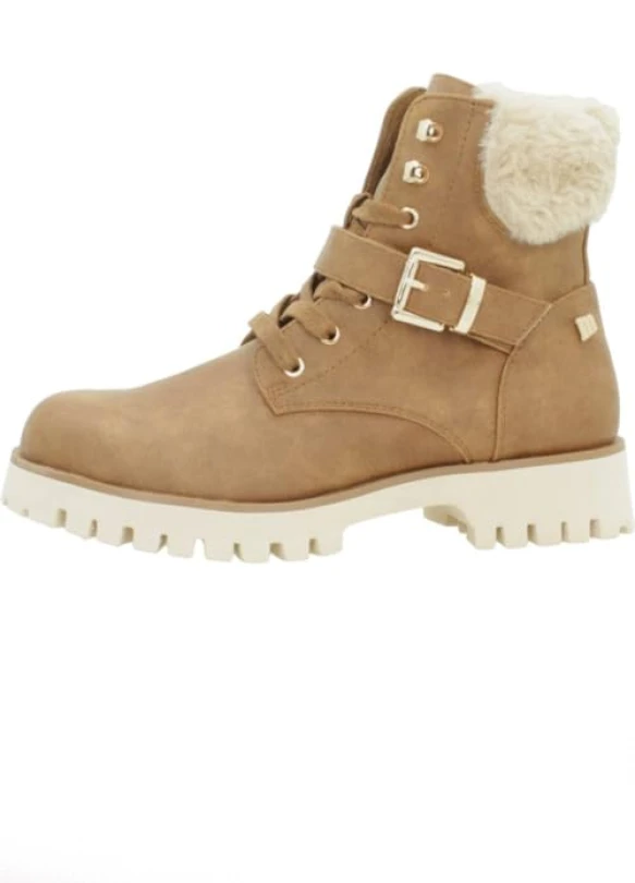 1_Botines planos Mujer MTNG LENOX 53236 casual con cremallera