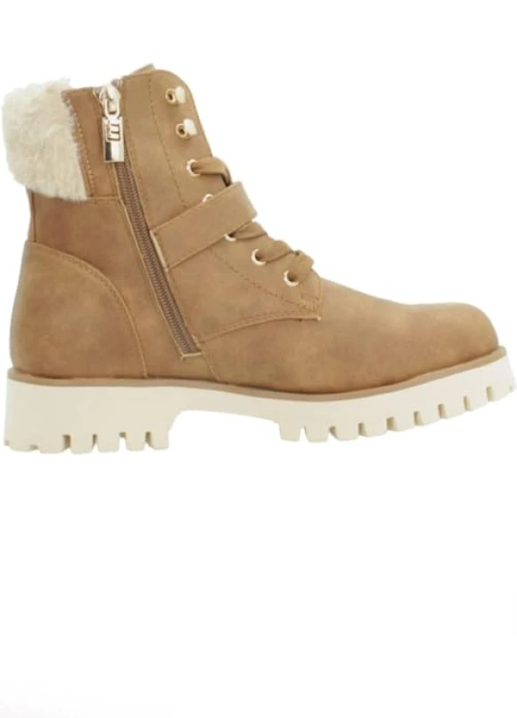 3_Botines planos Mujer MTNG LENOX 53236 casual con cremallera