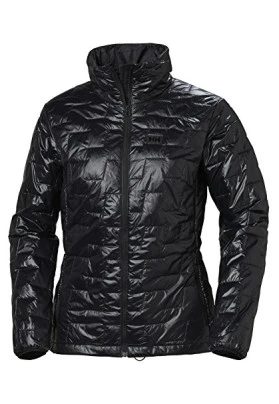 NAME IT Nmrebel L/s PU Jacket-Noos Chaqueta, Negro (Black), 42 (Talla del Fabricante: Large) para Mujer