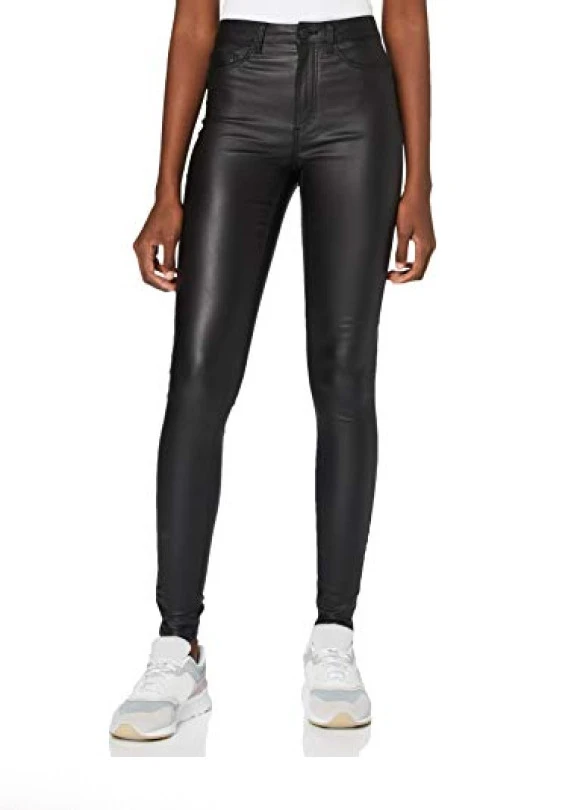 main_image_Pantalón Skinny Coated Noisy May NMCALLIE HW Noos para mujer