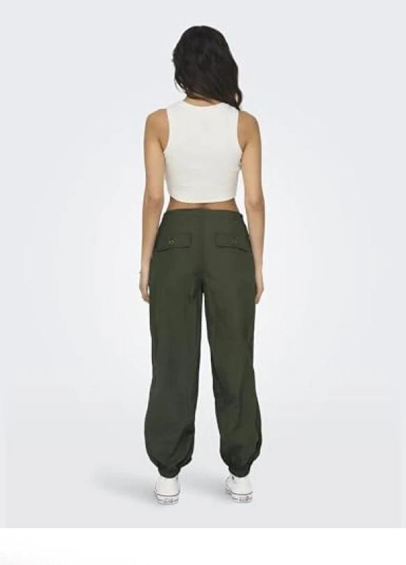 3_Camiseta cropped sin mangas Only Onlvilma para mujer