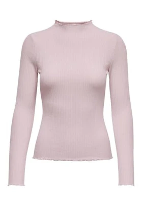 Camiseta de manga larga ONLY ONLEMMA L/S High Neck Top para mujer