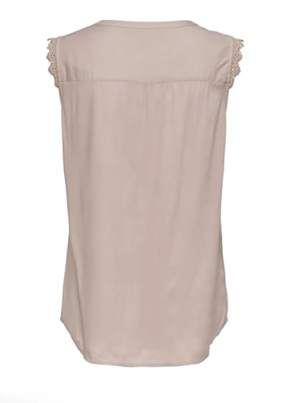 1_Camiseta ONLY Onlkimmi S/L Top Wvn Noos para mujer