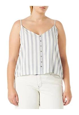 Camiseta sin mangas Only Onlastrid Singlet Wvn Noos para Mujer