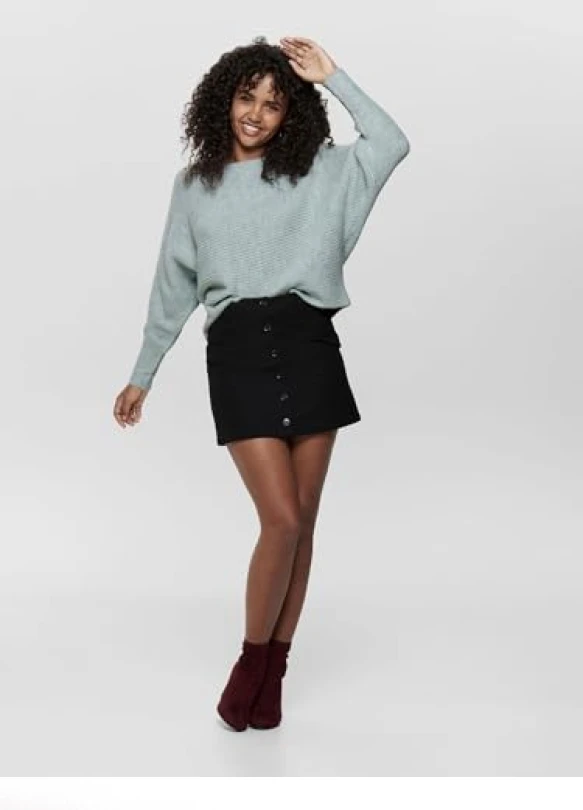 5_Suéter Only Onldaniella L/S Pullover Knt Noos para mujer.