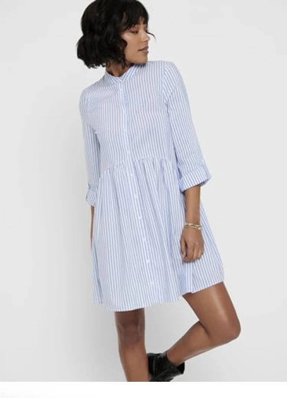 5_Vestido ONLY ONLDITTE Life Stripe 3/4 para mujer