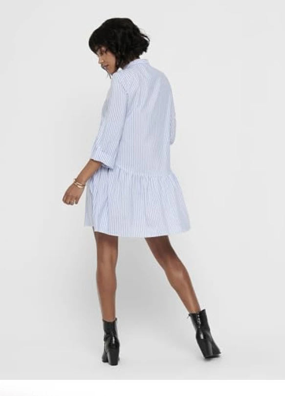 3_Vestido ONLY ONLDITTE Life Stripe 3/4 para mujer