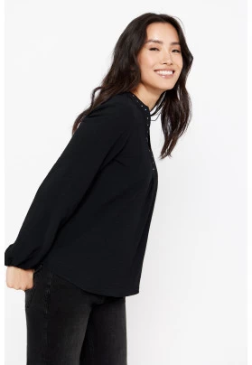 Blusa texturizada para mujer.