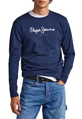 Camiseta larga para hombre Pepe Jeans Eggo Long