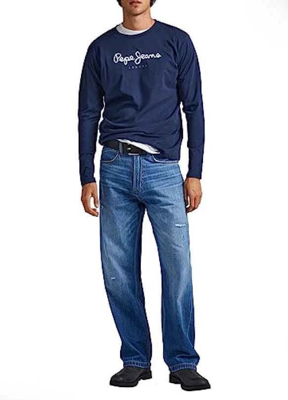 1_Camiseta larga para hombre Pepe Jeans Eggo Long