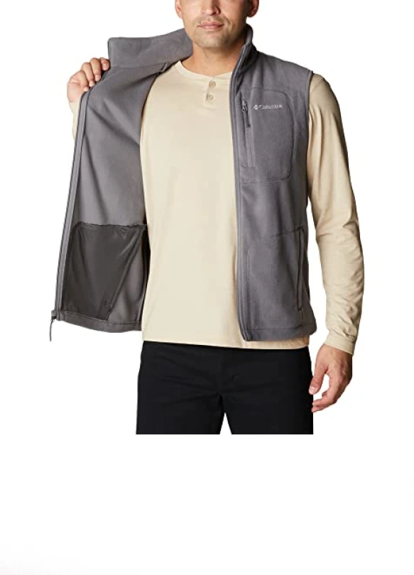 4_Chaleco polar para hombre Columbia Fast Trek