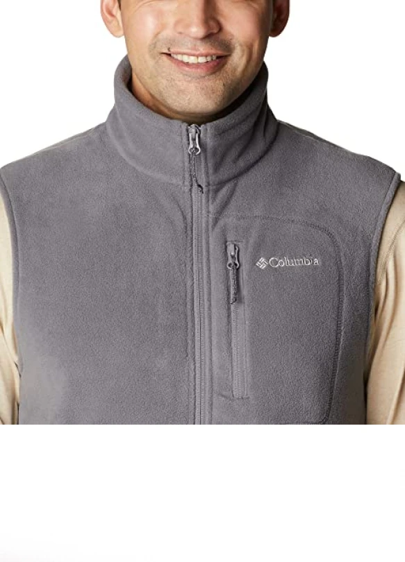 3_Chaleco polar para hombre Columbia Fast Trek