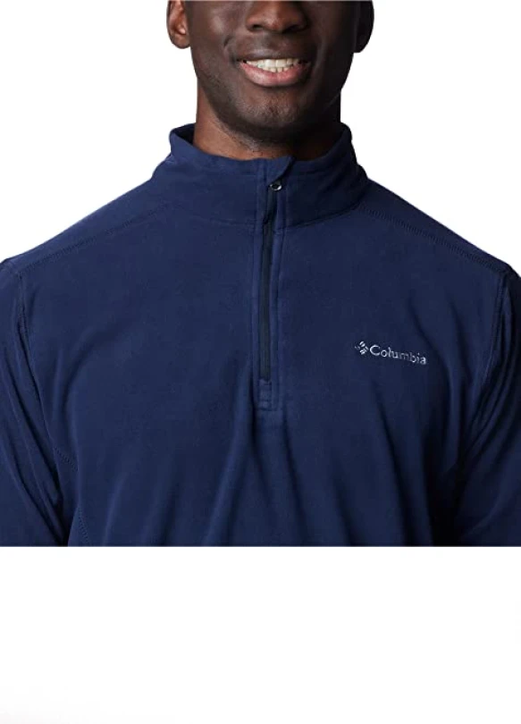 3_Jersey de forro polar para hombre Columbia Klamath Range II Half Zip