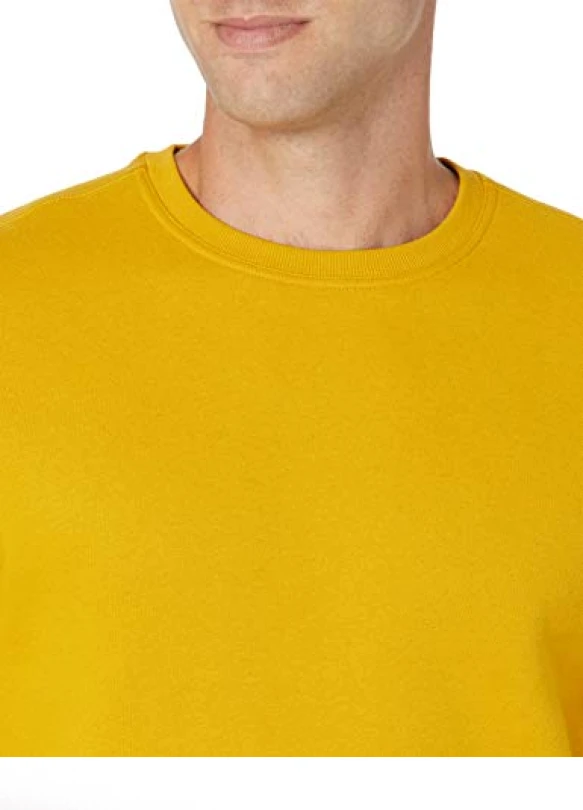 4_Sudadera de Forro Polar con Cuello Redondo, Amazon Essentials para Hombre