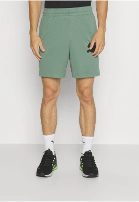 Entrena todo el día con el Pantalón Corto Deportivo BIG CAT en Color Eucalipto/Negro - Disponible por solo 20.45€