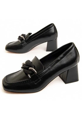 Montevita Miriel Zapatos de Tacón Negro 6cm