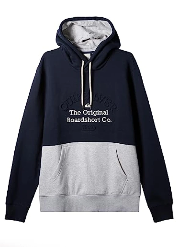 3_Sudadera con capucha Quiksilver Emboss para hombre