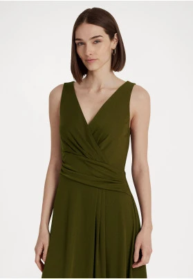 AFARA SLEEVELESS DAY DRESS - Vestido de tubo - botanic green