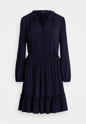 KINSLIE LONG SLEEVE DAY DRESS - Vestido ligero - refined navy