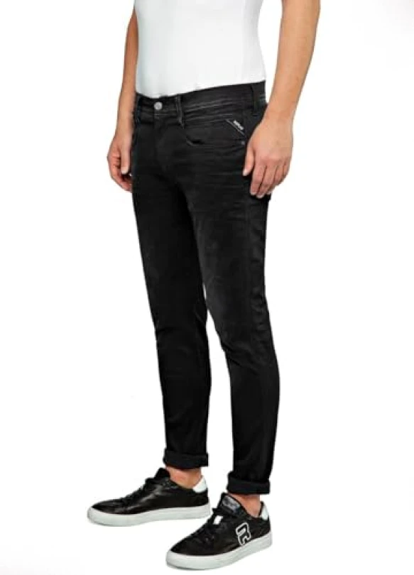 1_Jeans Replay Anbass Slim-Fit Hyperflex elásticos para Hombre