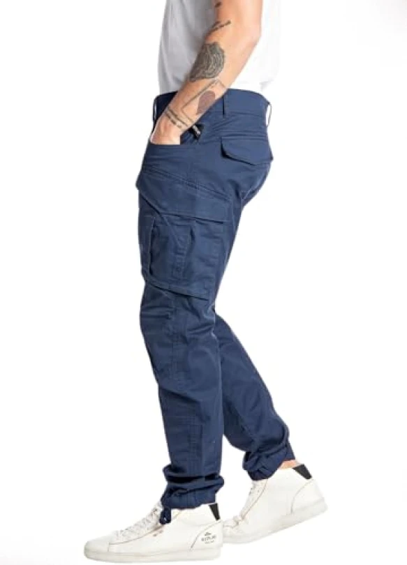 1_Pantalón cargo Replay para hombre de algodón cómodo