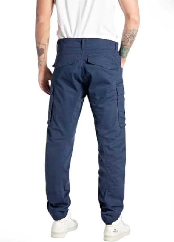 2_Pantalón cargo Replay para hombre de algodón cómodo