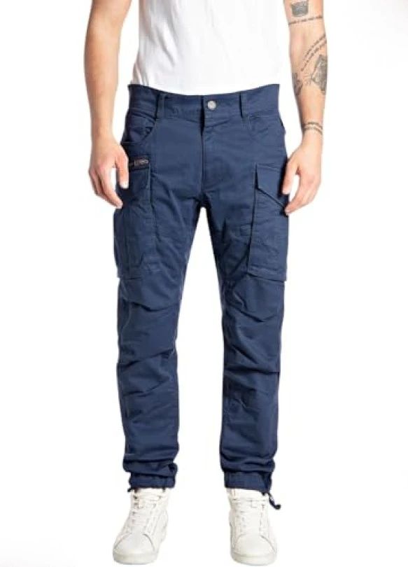 main_image_Pantalón cargo Replay para hombre de algodón cómodo