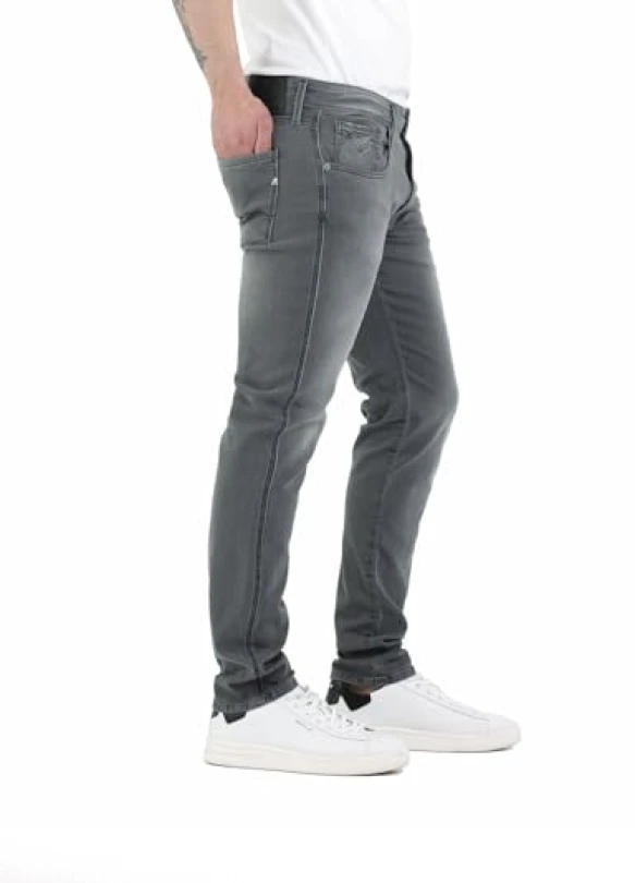 1_Pantalón Vaqueros Replay Anbass slim fit con power stretch para hombre.