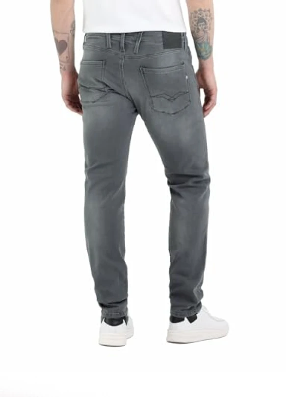 2_Pantalón Vaqueros Replay Anbass slim fit con power stretch para hombre.