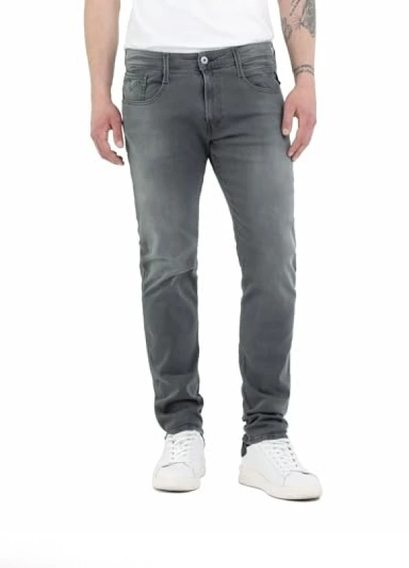 main_image_Pantalón Vaqueros Replay Anbass slim fit con power stretch para hombre.