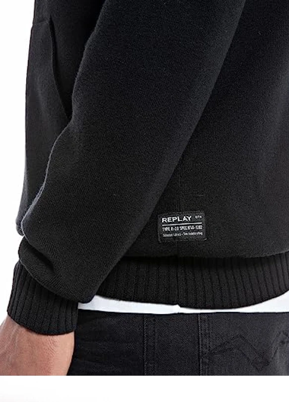 4_Sudadera con capucha REPLAY Uk2519 para hombre