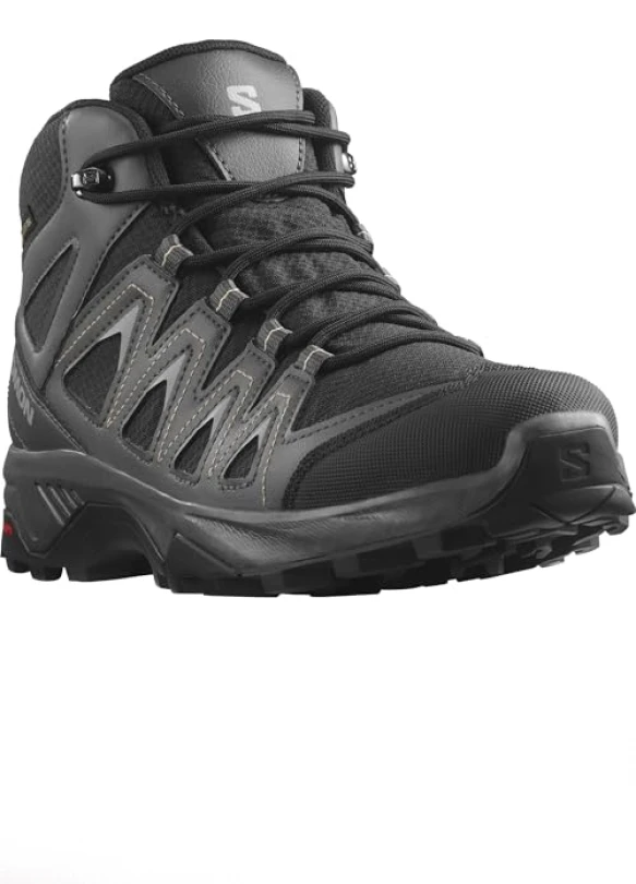 4_Zapatillas de senderismo impermeables Salomon X Braze Mid Gore-Tex para mujer.