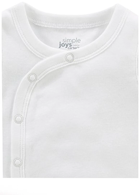 1_Camisa de bebé Side-Snap de Simple Joys by Carter's (Pack de 6)