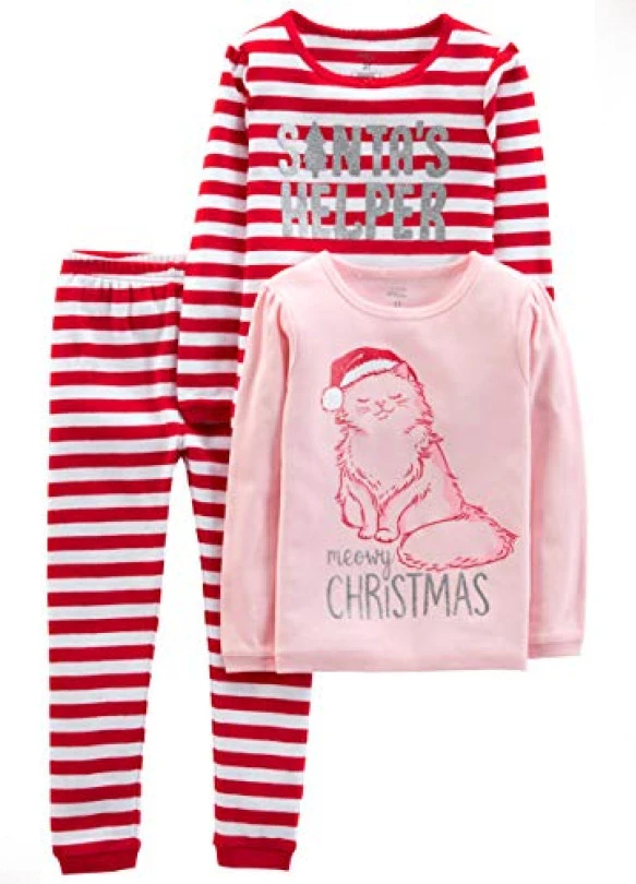 main_image_Conjunto de Pijama Navideño Unisex Simple Joys by Carter's (Pack de 3)
