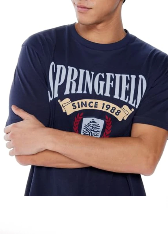 4_Camiseta hombre Springfield por 5,9 €