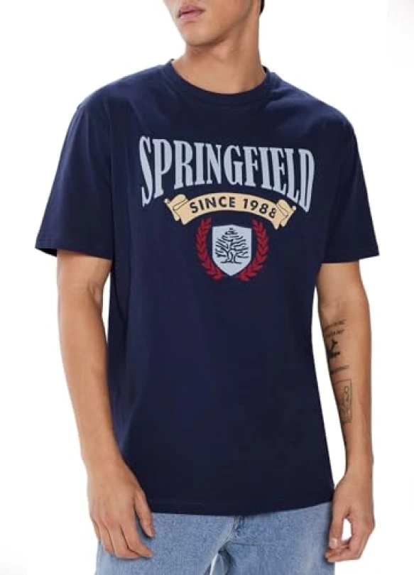 3_Camiseta hombre Springfield por 5,9 €