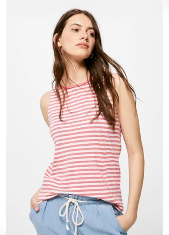 1_Camiseta para mujer Springfield