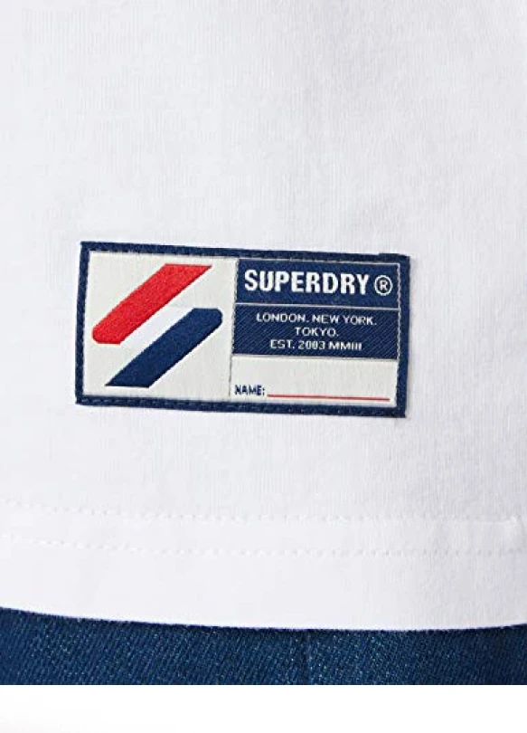 4_Camiseta Superdry Sportstyle Chenille para mujer.