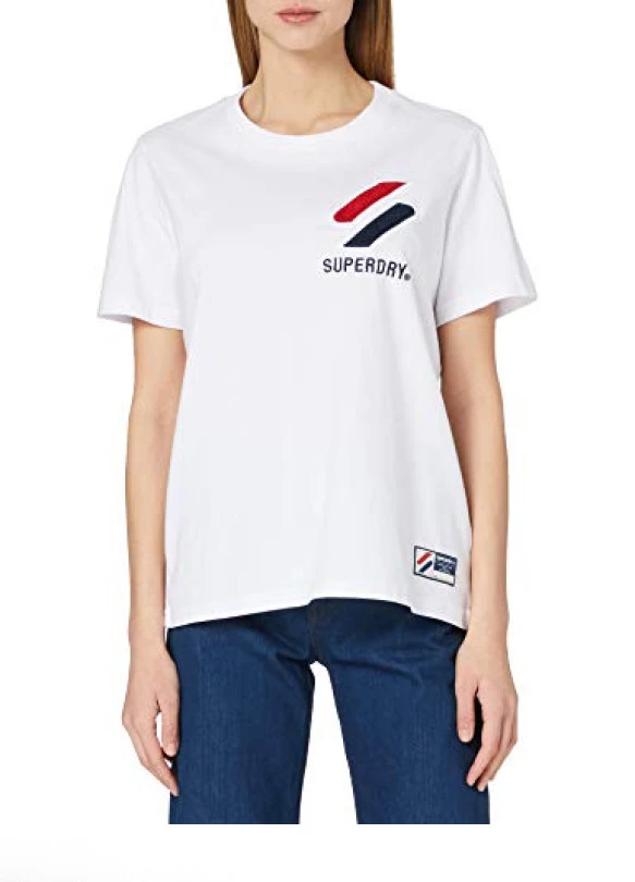 main_image_Camiseta Superdry Sportstyle Chenille para mujer.