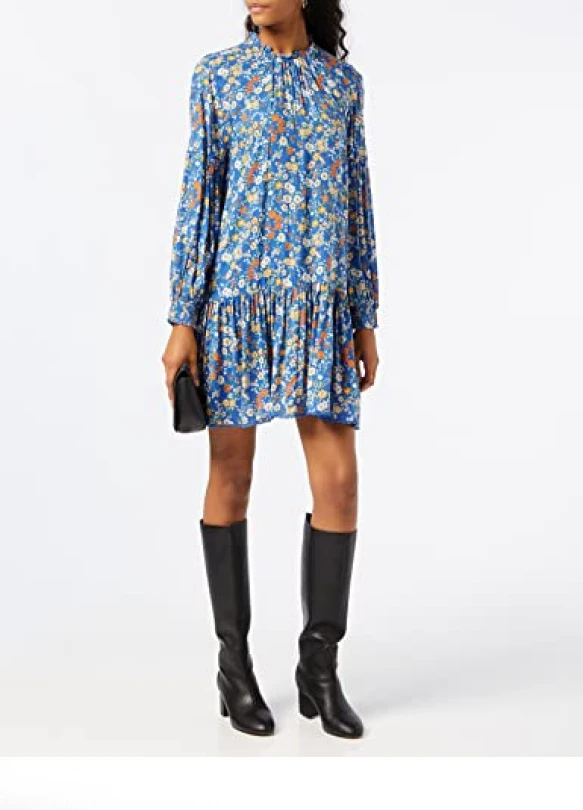 1_Vestido informal de cuello alto Superdry Mini Dress