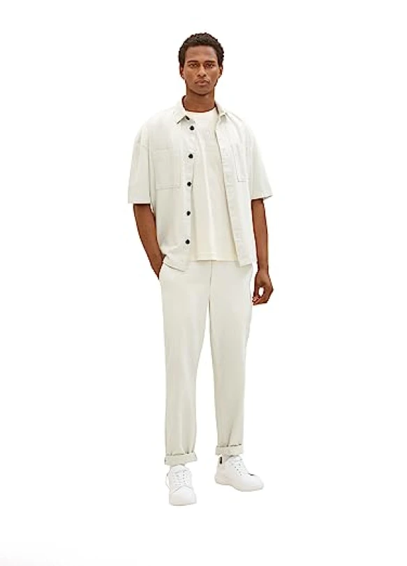 1_Camiseta de hombre TOM TAILOR con logo estampado
