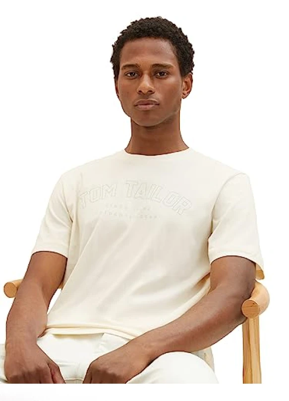 5_Camiseta de hombre TOM TAILOR con logo estampado
