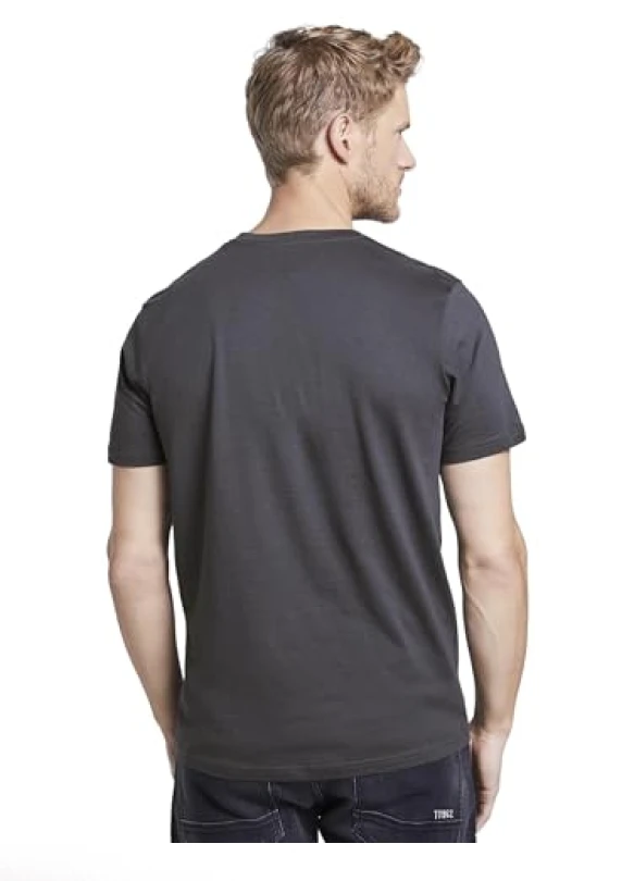 4_Camiseta de hombre TOM TAILOR con logotipo impreso