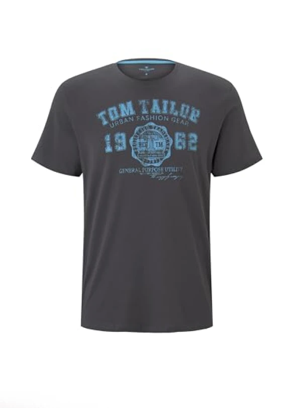 2_Camiseta de hombre TOM TAILOR con logotipo impreso