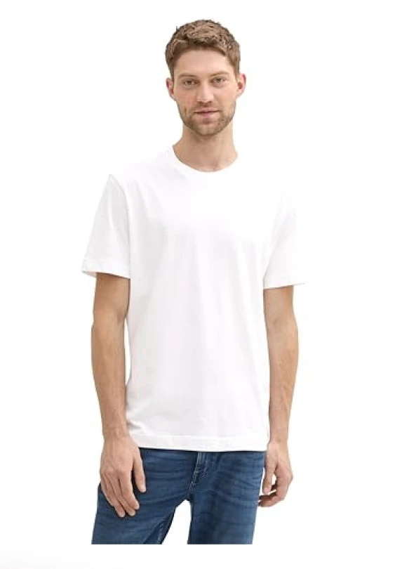 main_image_Pack doble de camisetas de hombre TOM TAILOR con cuello redondo.