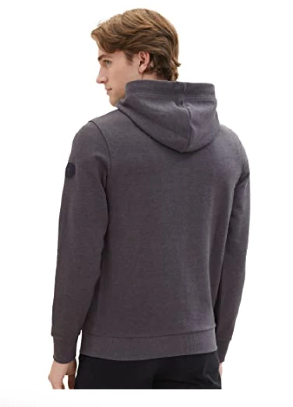 1_Sudadera de hombre TOM TAILOR con capucha y logo estampado